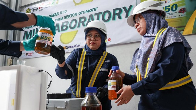 Indonesia Bersiap Gunakan B50, Pengganti B40 Mulai Bulan Depan