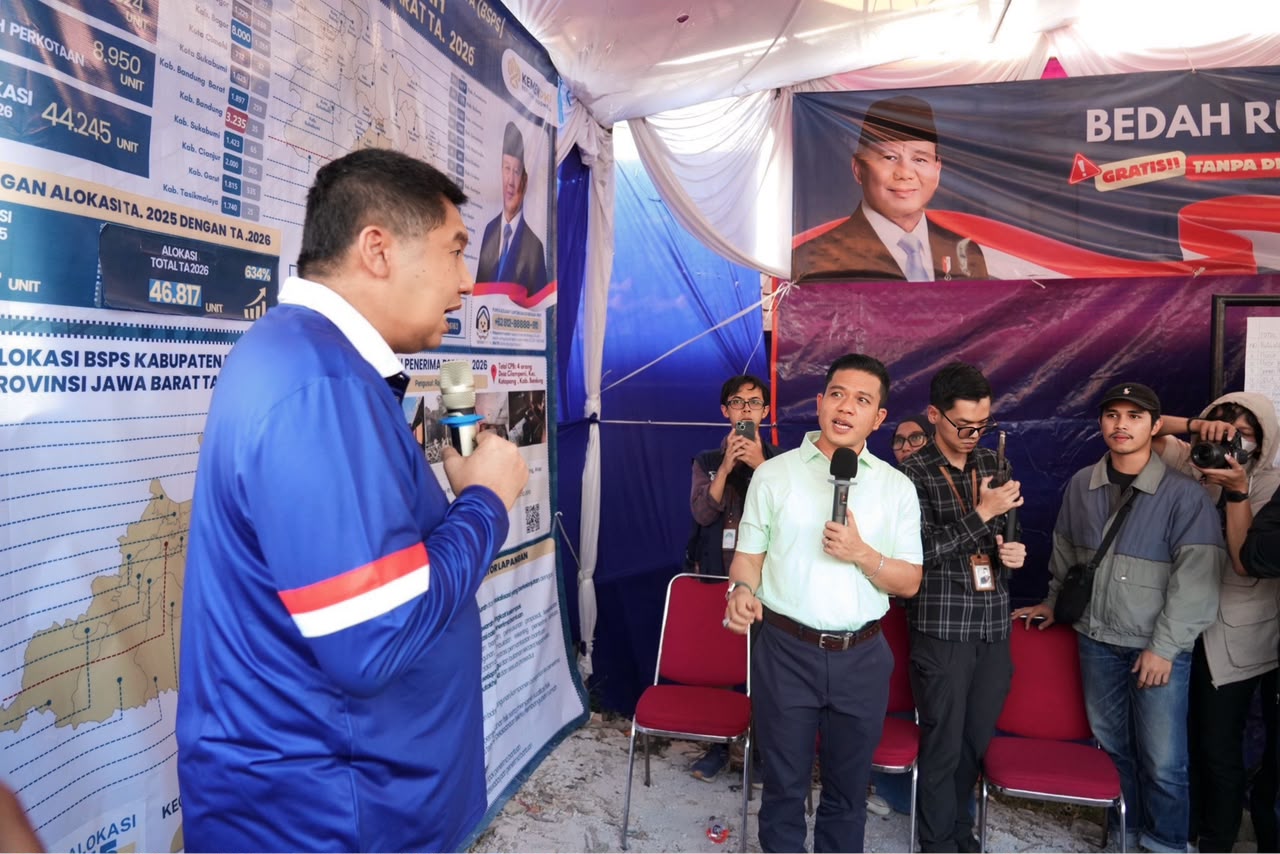 KDS Dukung Program 3 Juta Rumah, Pemkab Bandung Siap Perluas Akses Hunian Layak